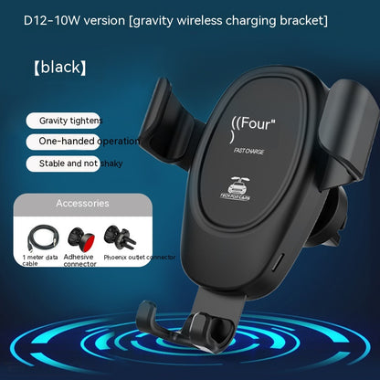 D12 Car Wireless Charger Air Outlet Clip