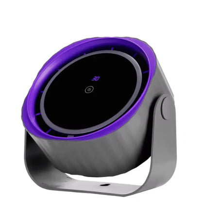 Bladeless Desk Fan with Digital Display with Free Neck Fan!