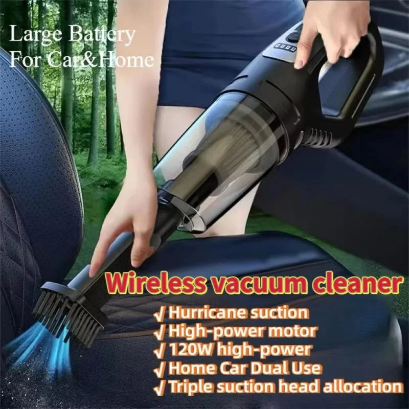 Car Vacuum Cleaner Portable Wet And Dry dual-use Vacuum Cleaner Powerful Handheld Mini Vacuum Cleaners High Suction 12V 120W