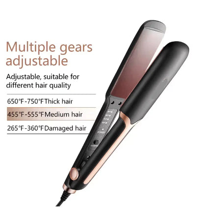 Cordless Automatc Curler With Free Smooth Hair Straightener