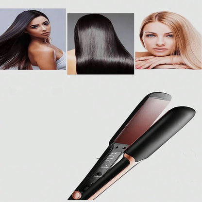 Cordless Automatc Curler With Free Smooth Hair Straightener